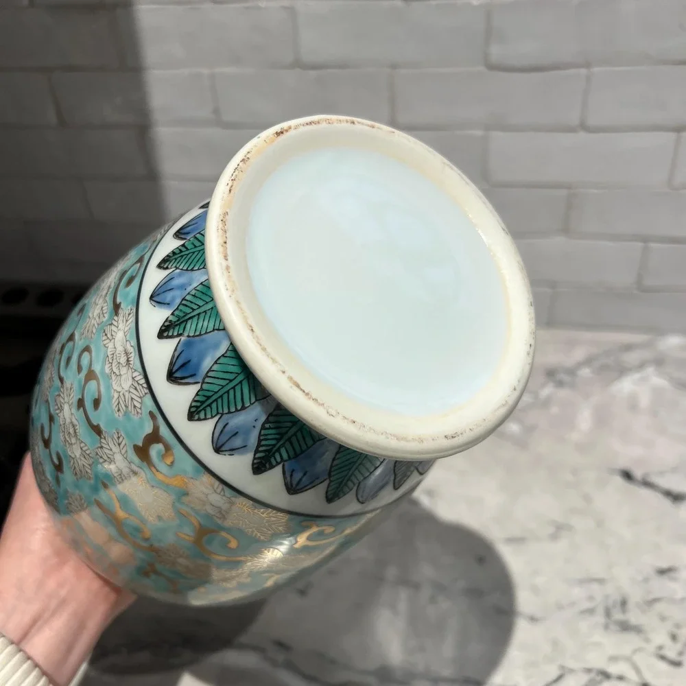 Vintage‎ Imari Japanese Handpainted Vase